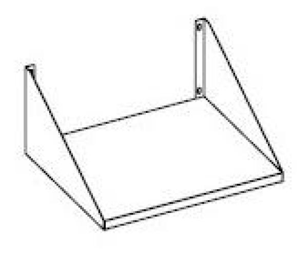 MIKROWELLE WANDREGAL FÜR 7455.1660