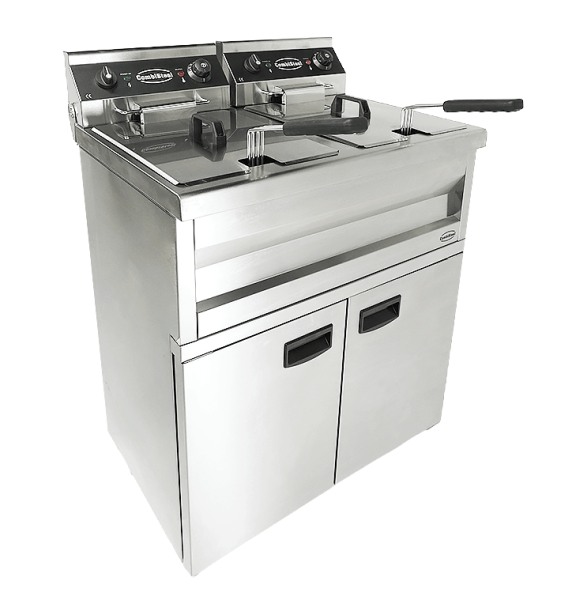ELEKTRO FRITEUSE 2X9L