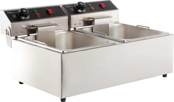 ELEKTRO TISCHFRITEUSE 2X6 L