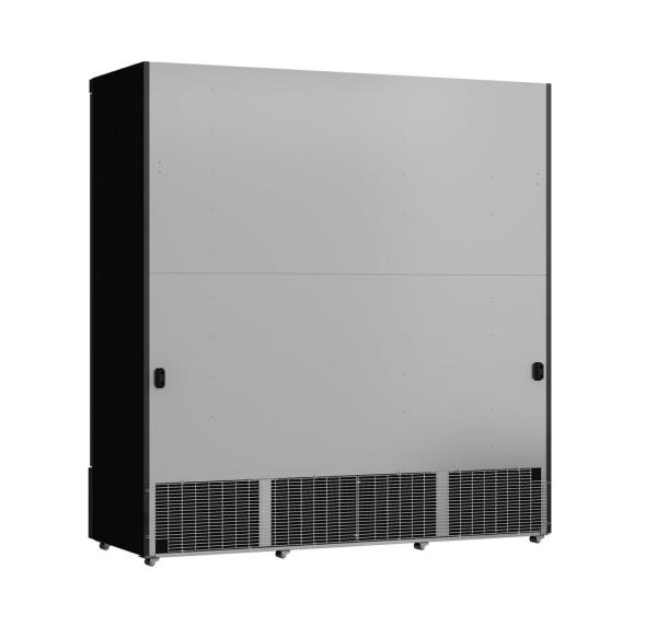 KÜHLSCHRANK 3 GLASTÜREN SCHWARZ JDE-1530R BL