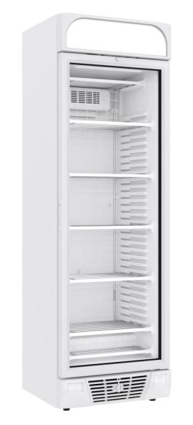 TIEFKÜHLSCHRANK 1 GLASTÜR 382L