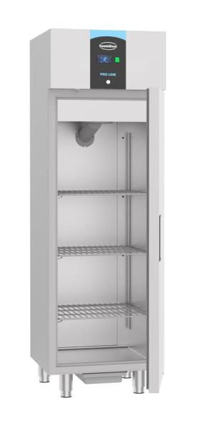 TIEFKÜHLSCHRANK EDELSTAHL 400 LTR