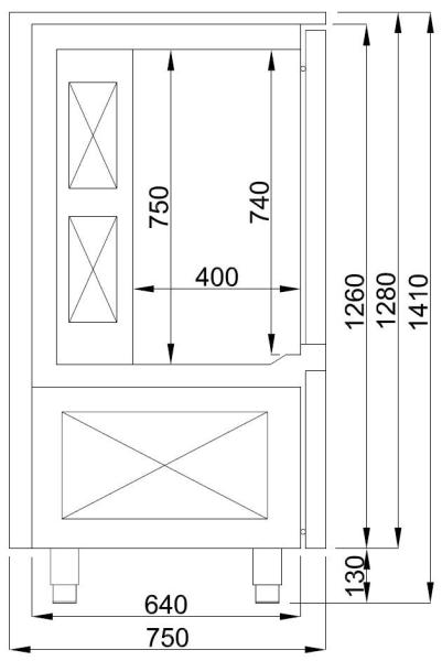 SCHNELLKÜHLER 10x 1/1GN