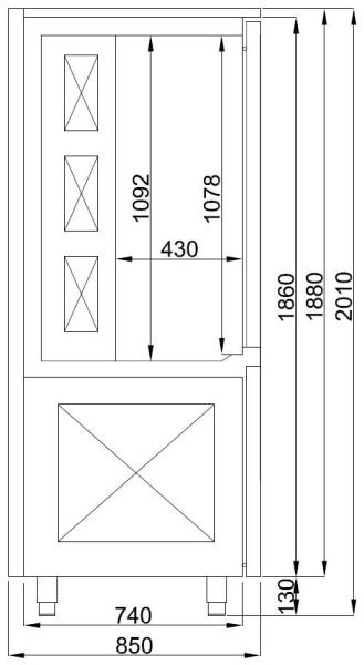 SCHNELLKÜHLER 15x 1/1GN