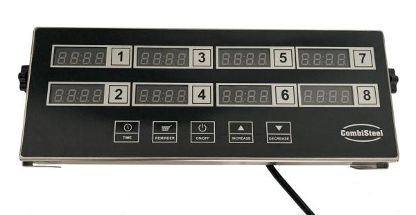 DIGITALER KÜCHENTIMER 8 KANÄLE DKT-8