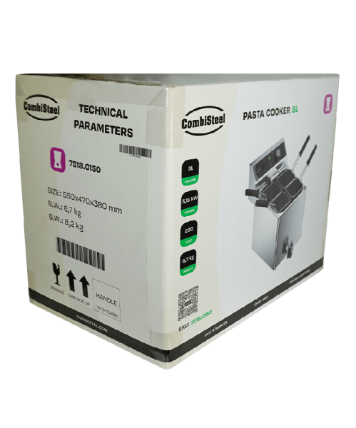 NUDELKOCHER 8L INKL. KÖRBE