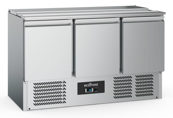 EcoFrost SALADETTE 4x1/1GN | (° C) +2 / +8 | 3 TÜREN