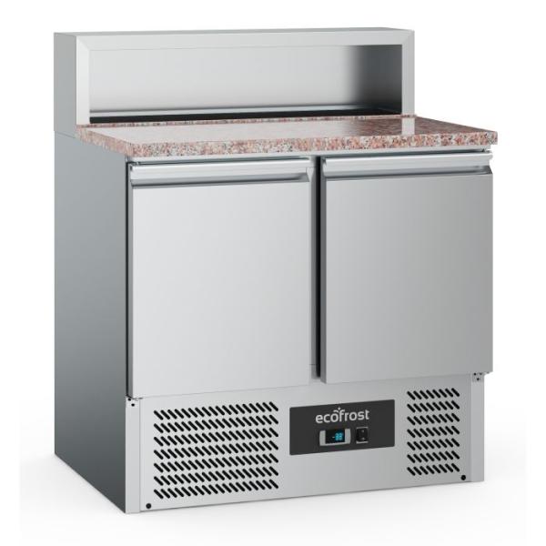 EcoFrost PIZZATISCH 5x1/6GN | (° C) +2 / +8 | 2 TÜREN