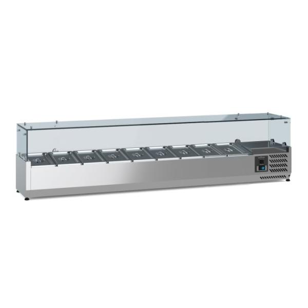 EcoFrost AUFSATZVITRINE 1/3 GN x 9 (° C) +2 / +8