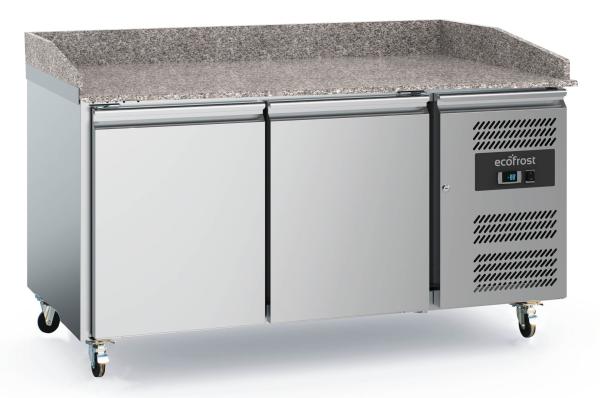 EcoFrost PIZZATISCH MIT RÄDERSATZ | (° C) +2 / +8 | 2 TÜREN