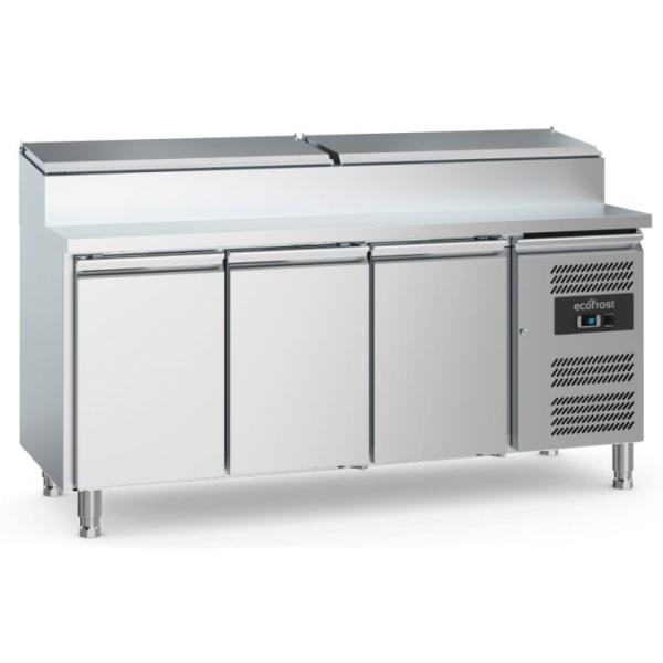 EcoFrost SALADETTE 8x1/3GN | (° C) +2 /+8 | 3 TÜREN