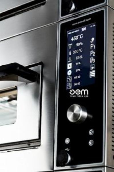 OEM SuperTop DIGITAL 935 Doppelkammer Pizzaofen für 2x je 9 x 35 cm Pizzen