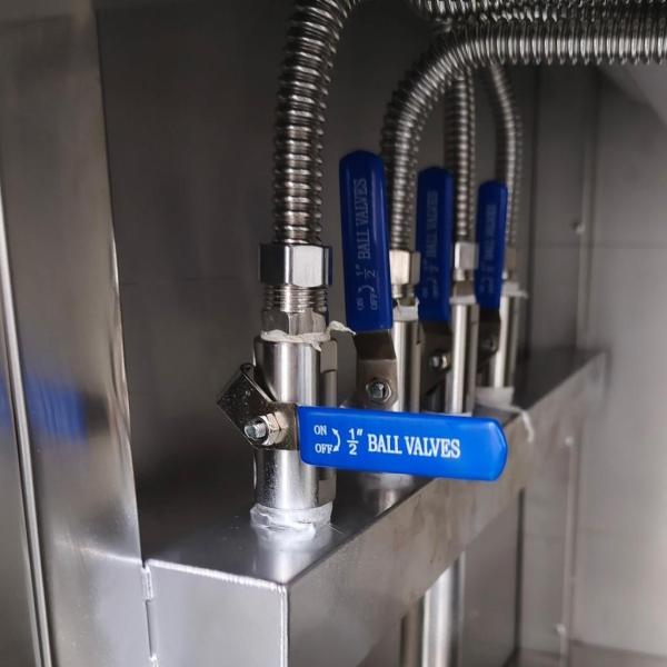 Skyrainbow SNACK-Line Bain-Marie Theke 3x GN1/1, Granit Star Galaxy schwarz, 123x82x85,5 Glasaufbau Klarglas schwarzer Rand, ohne Zwischenablage, H=396mm