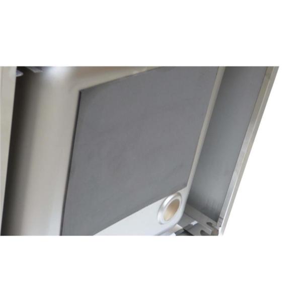 Skyrainbow Spültisch aus Edelstahl, ein Becken Mitte, 70 x 70