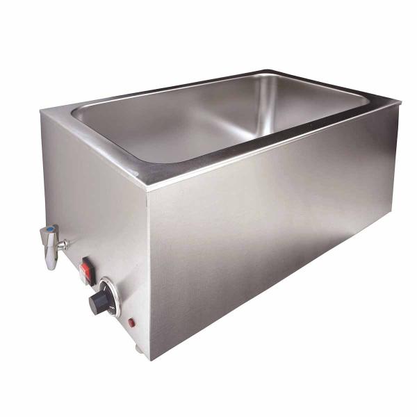 Bain-Marie mit Ablasshahn GN1/1