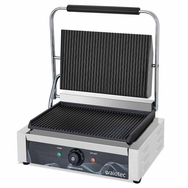 ECO  Elektro Kontaktgrill Breite 430 mm, oben & unten gerillt