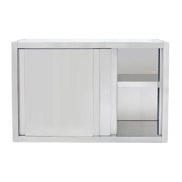 Wandhängeschrank 2 Schiebetüren 1800x400x650 mit Zwischenboden