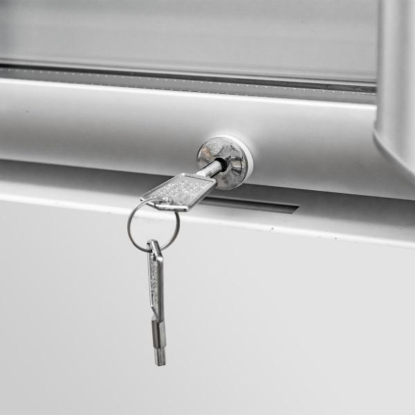 Getränkekühlschrank 570 Liter mit Leuchtaufsatz "weiß"