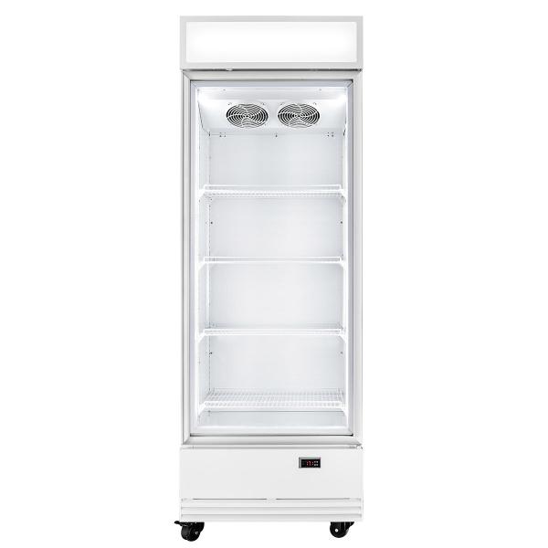 Getränkekühlschrank 570 Liter mit Leuchtaufsatz "weiß"